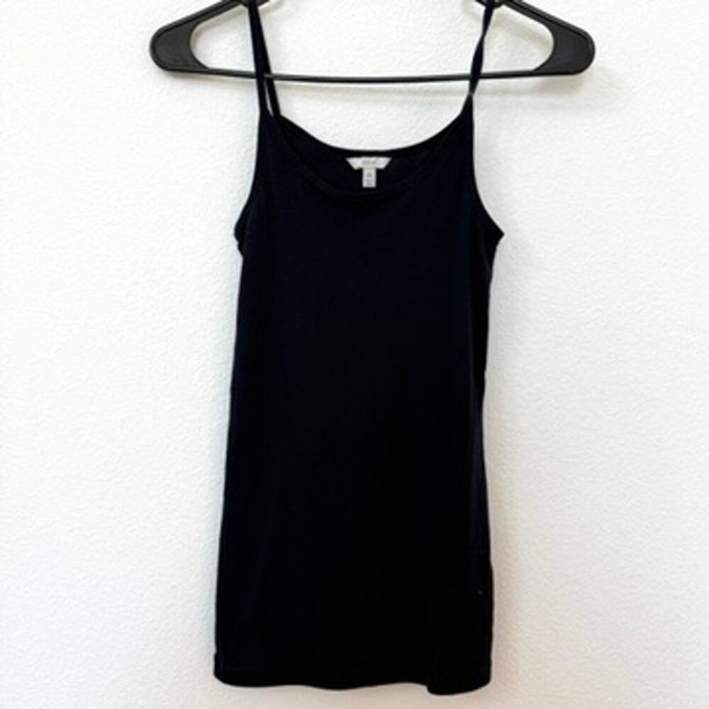 Joie Black‎ Modal Blend Cami Tank Top XS Stretch Minimalist Layering